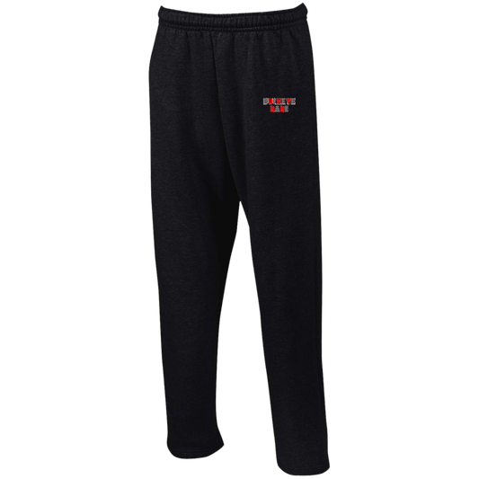 BUCKBABE Ohio State Open Bottom Sweatpants with Pockets