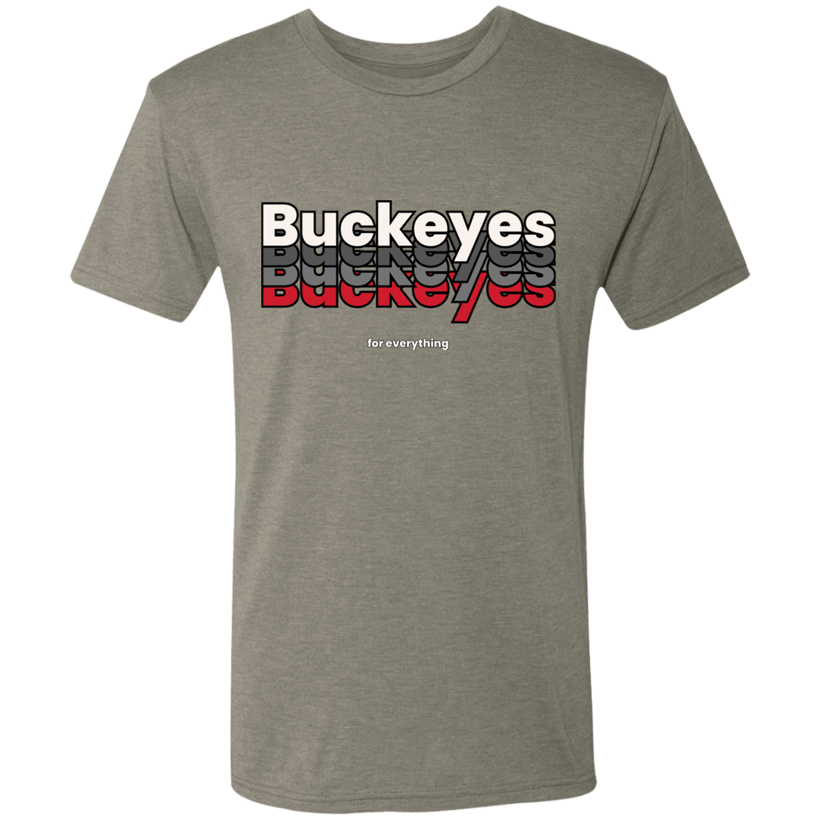 EVERYTHING Ohio State Men's Triblend T-Shirt