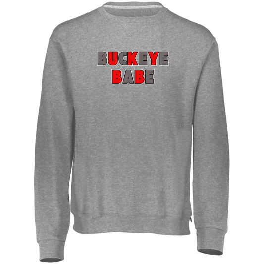 BUCKBABE Ohio State Dri-Power Fleece Crewneck Sweatshirt