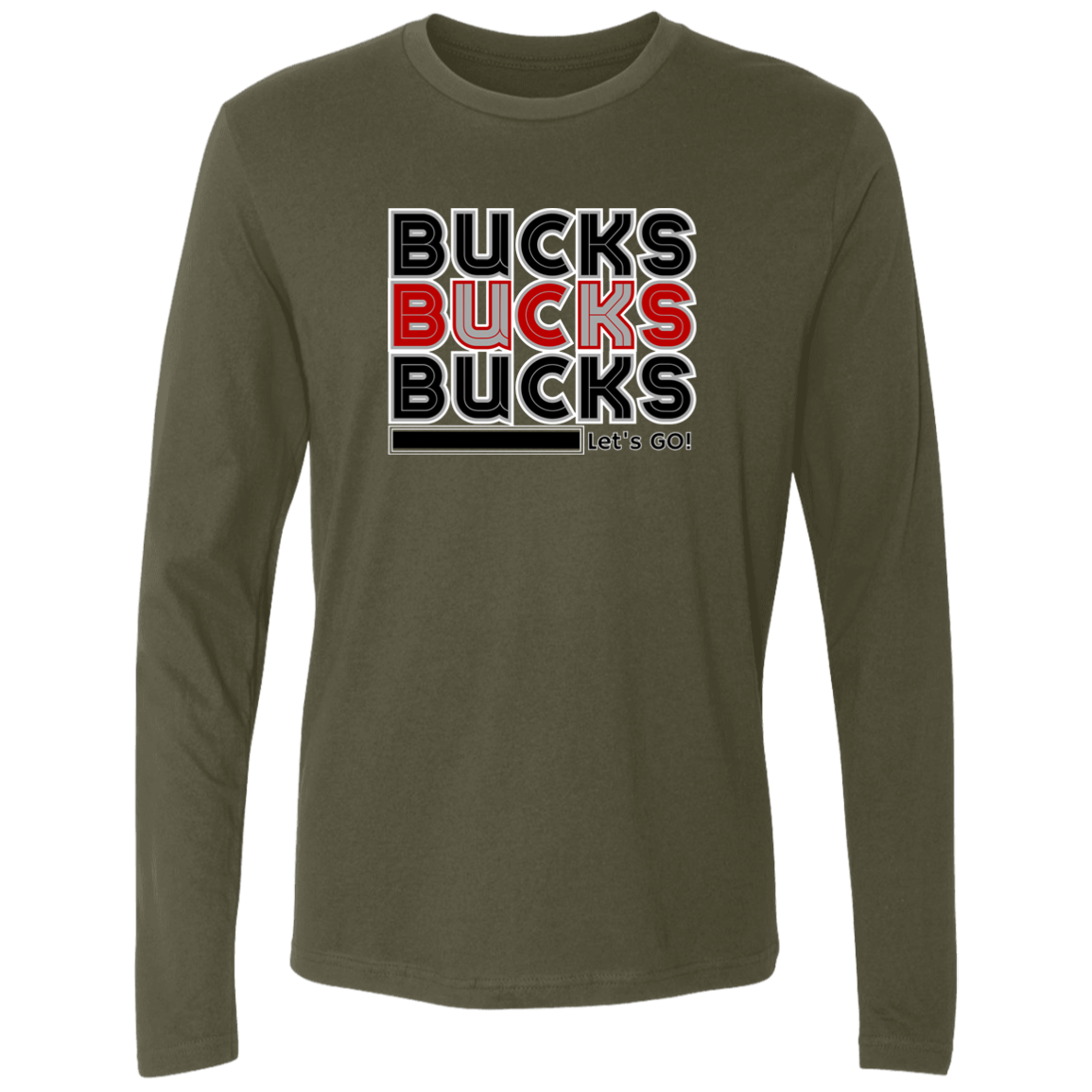 BUCKS Ohio State Men's Premium LS