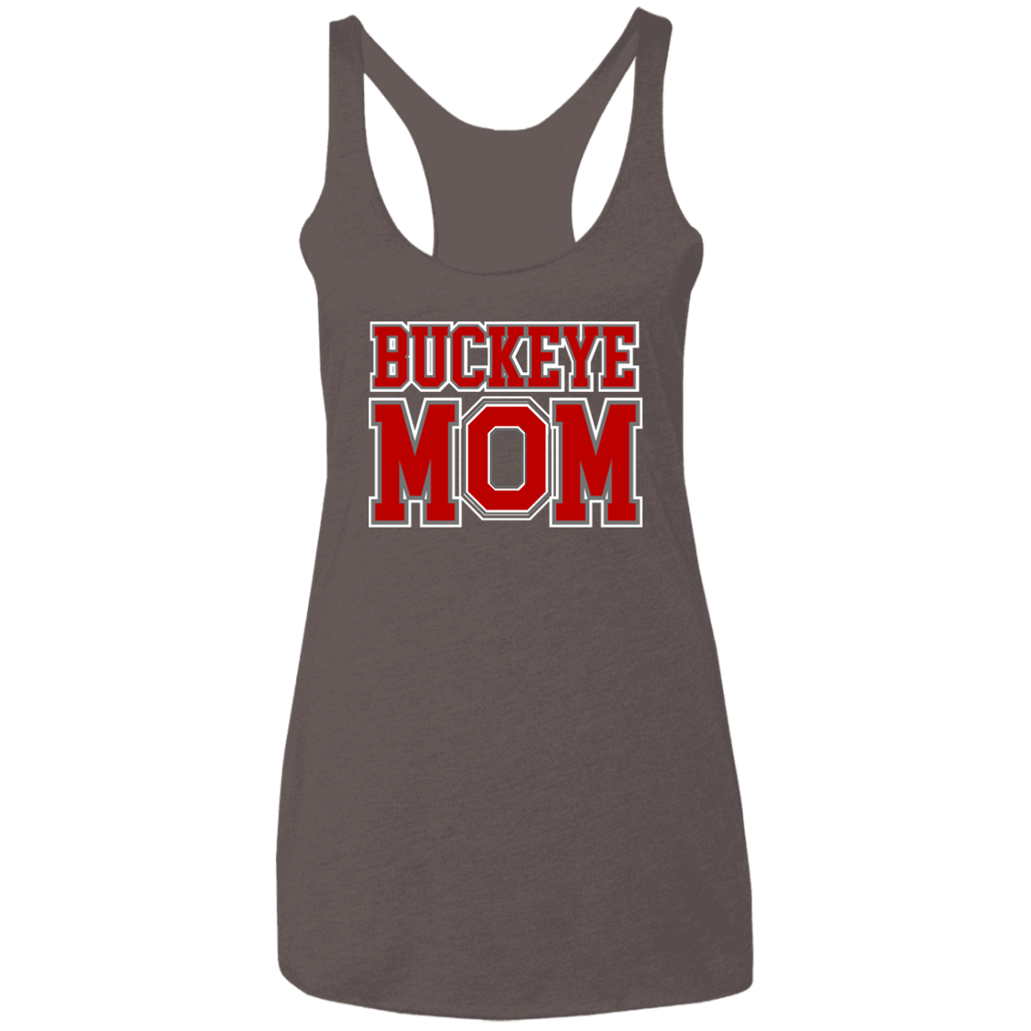 BM Ohio State Ladies' Triblend Racerback Tank