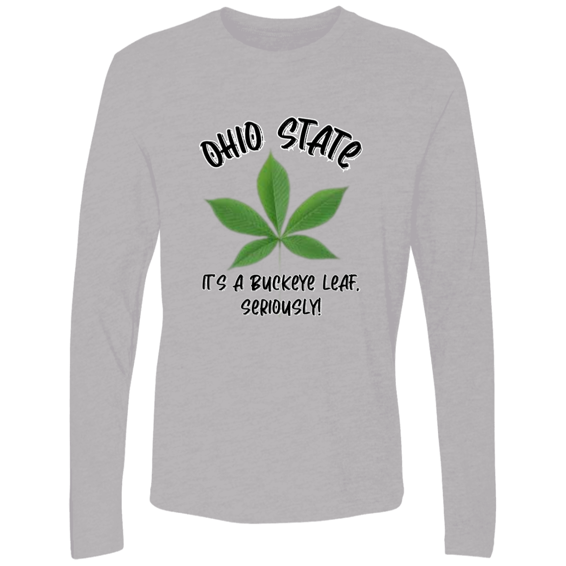 SERIOUSLY Ohio State Men's Premium LS