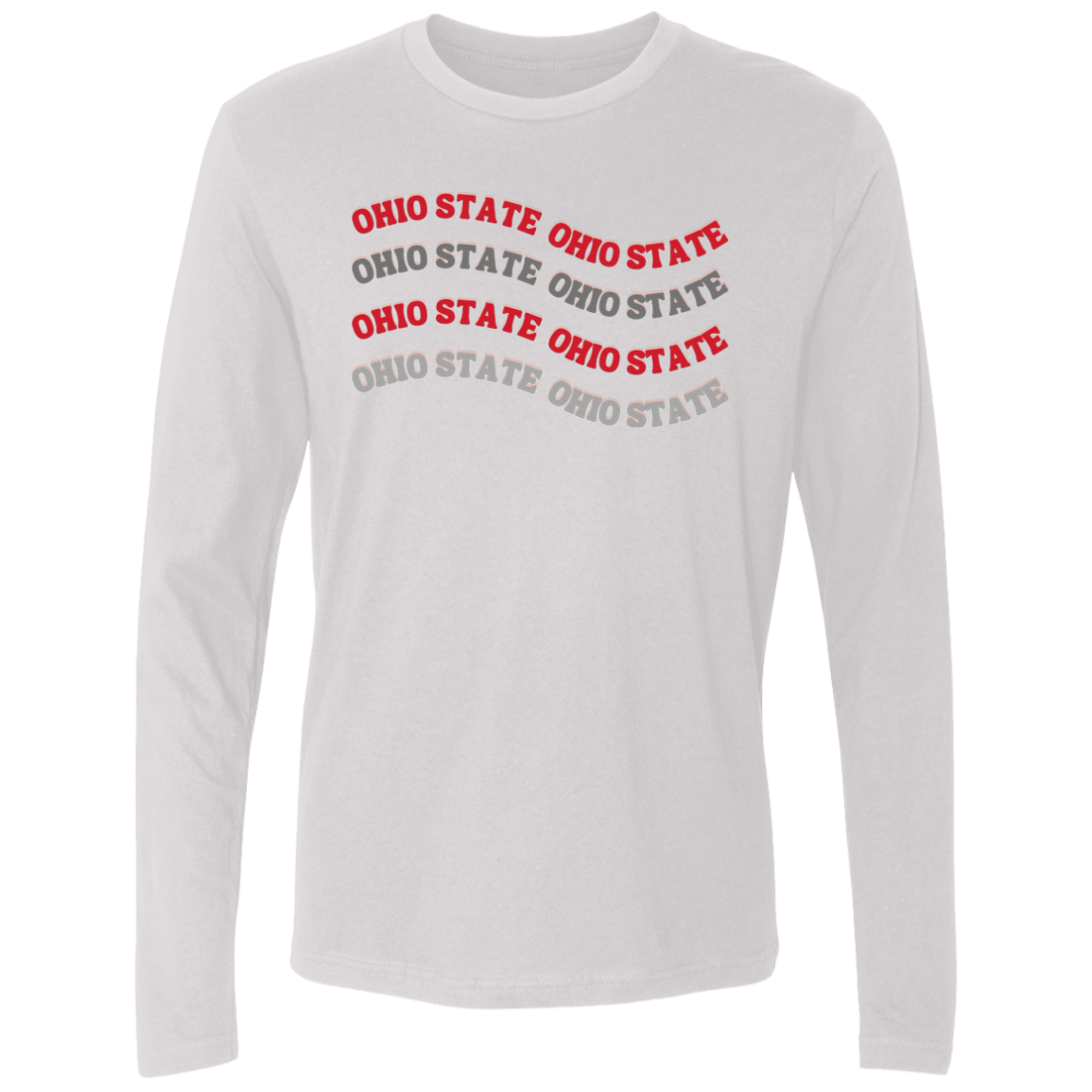 WAVE Ohio State Men's Premium LS