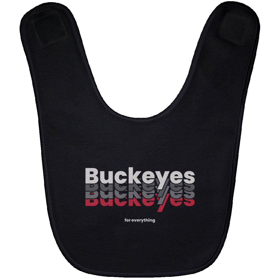 REPEAT Ohio State Baby Bib