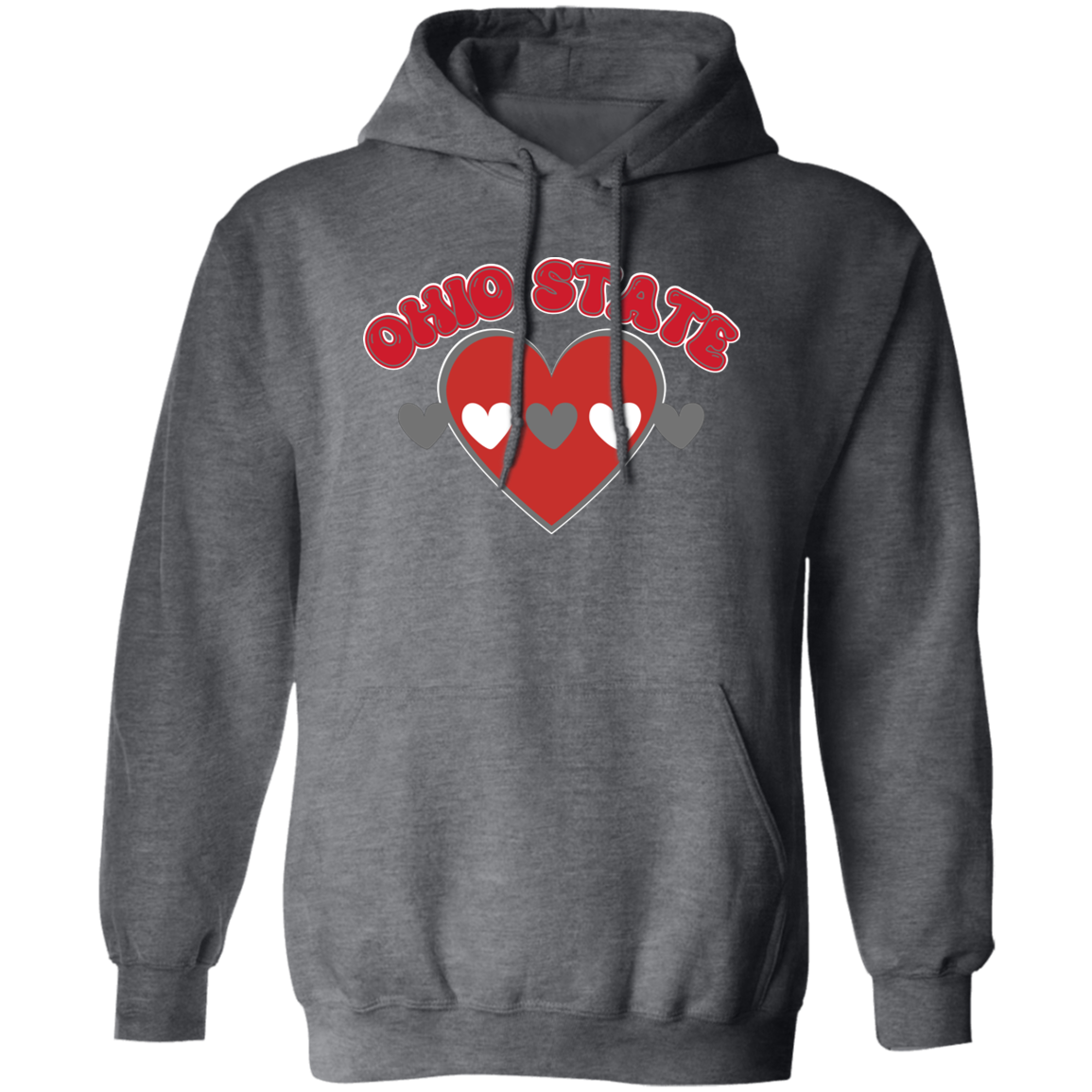 LOVE Ohio State Pullover Hoodie