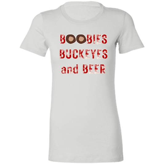 BOOBIES Ohio State Ladies' Favorite T-Shirt