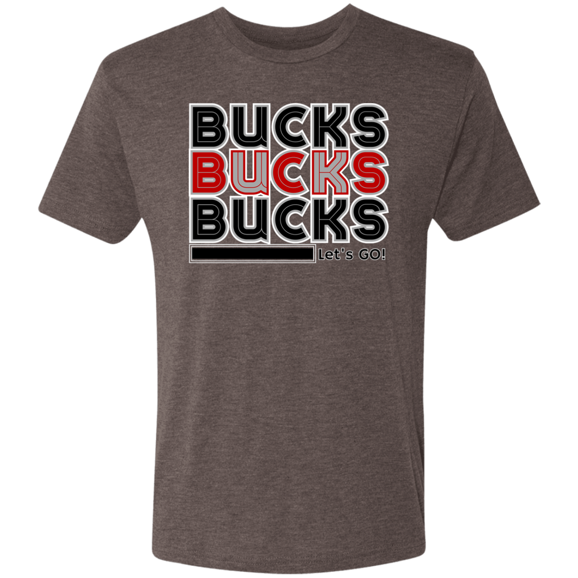 BUCKS Ohio State Men's Triblend T-Shirt