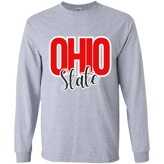 OSTATE Ohio State Youth LS T-Shirt