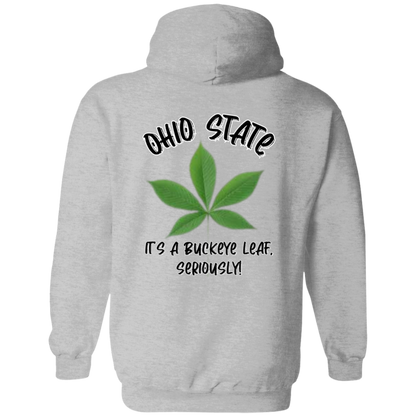 SERIOUSLY Ohio State Zip Up Hooded Sweatshirt