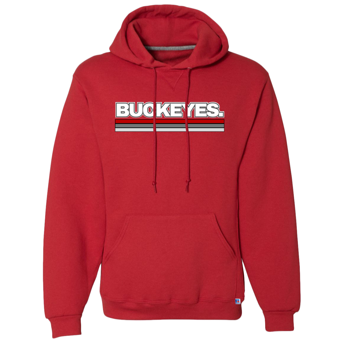 BUCKEYES. Ohio State Dri-Power Fleece Pullover Hoodie