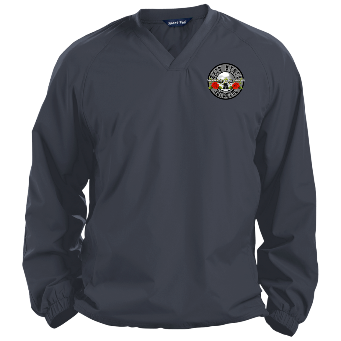 OBSESSION Ohio State Pullover V-Neck Windshirt