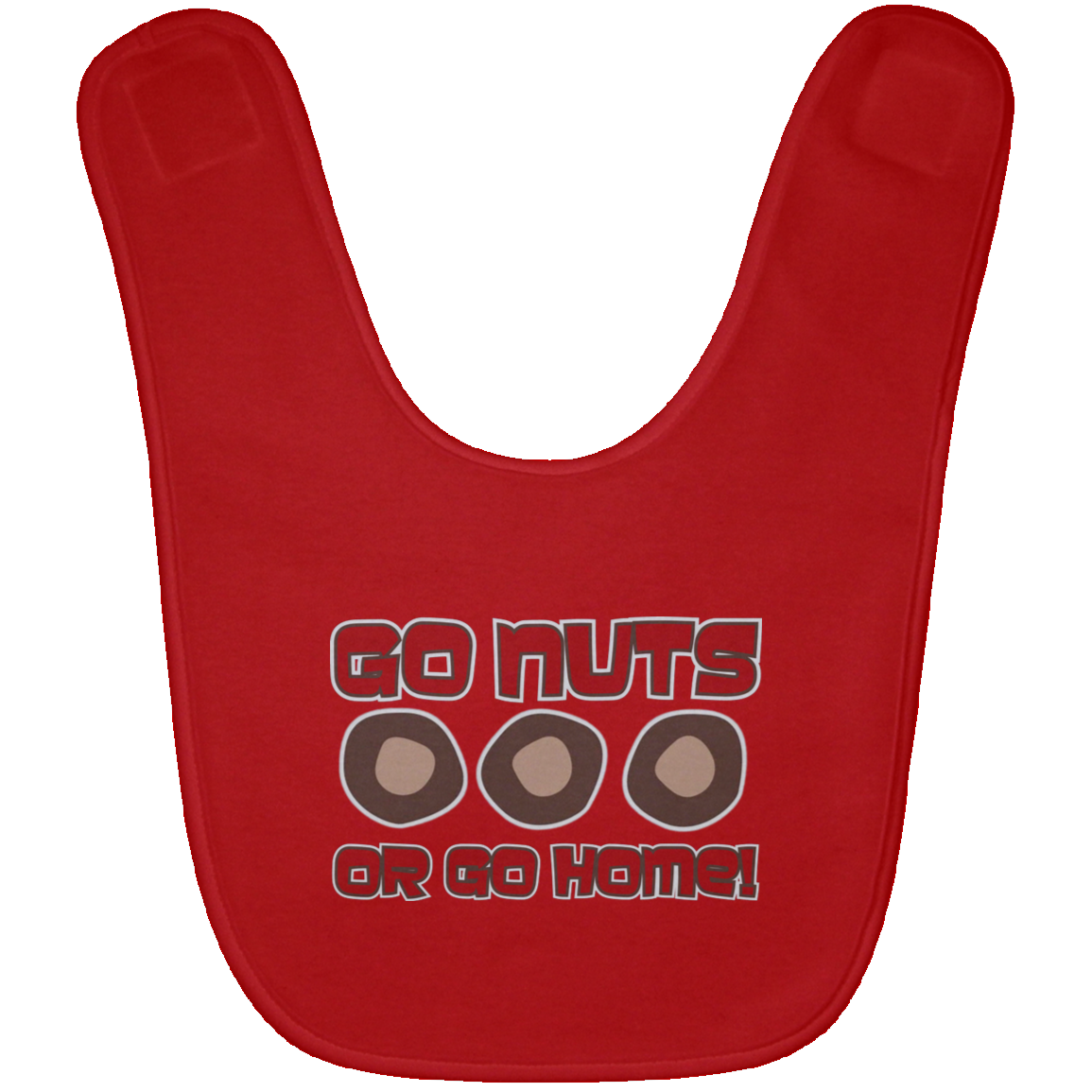 GONUTS Ohio State Baby Bib