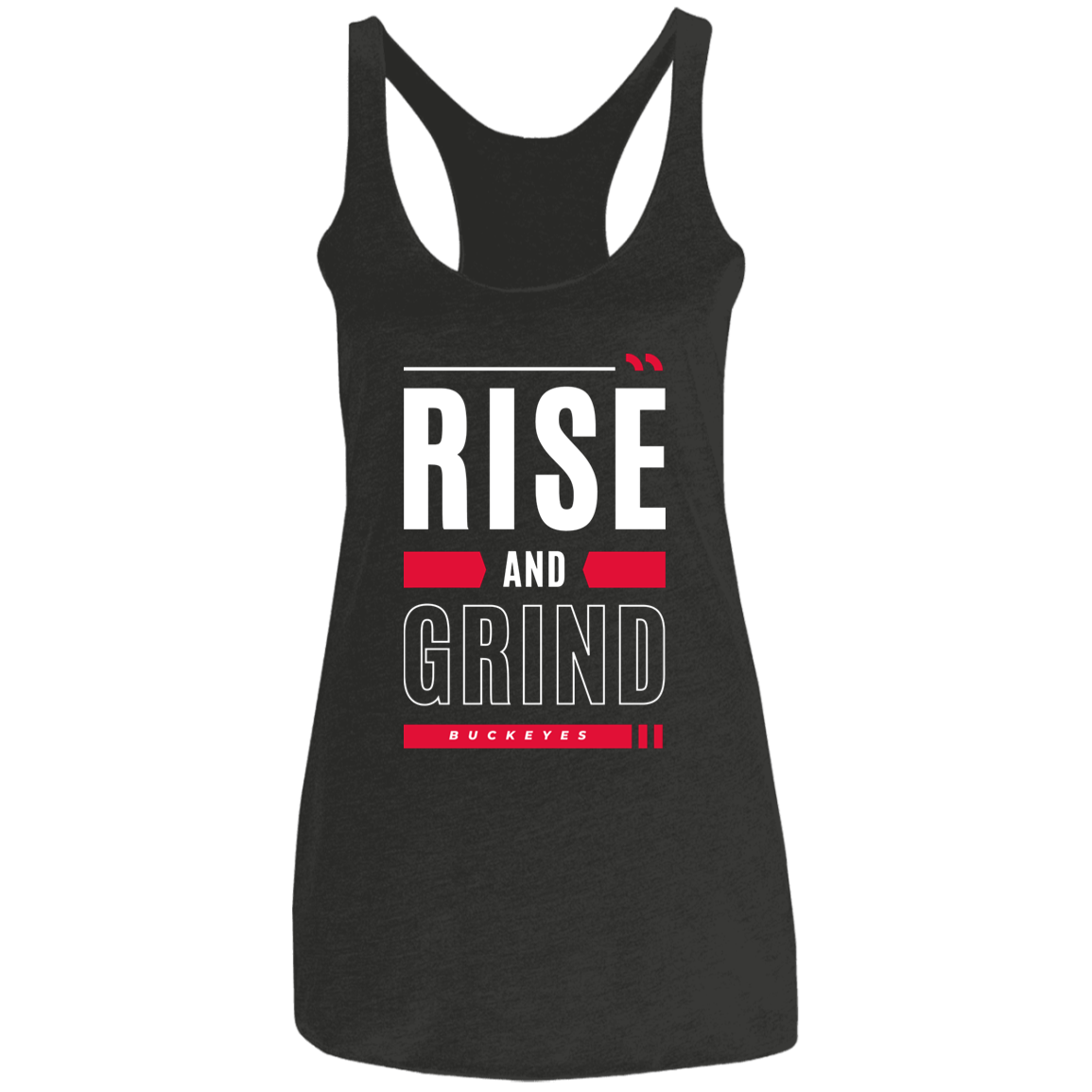 GRIND Ohio State Ladies' Triblend Racerback Tank