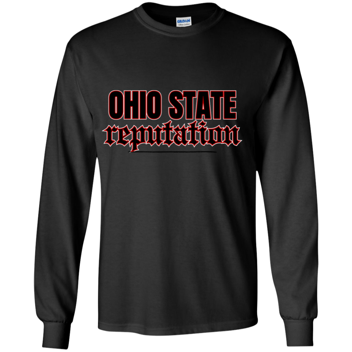 REPUTATION Ohio State Youth LS T-Shirt