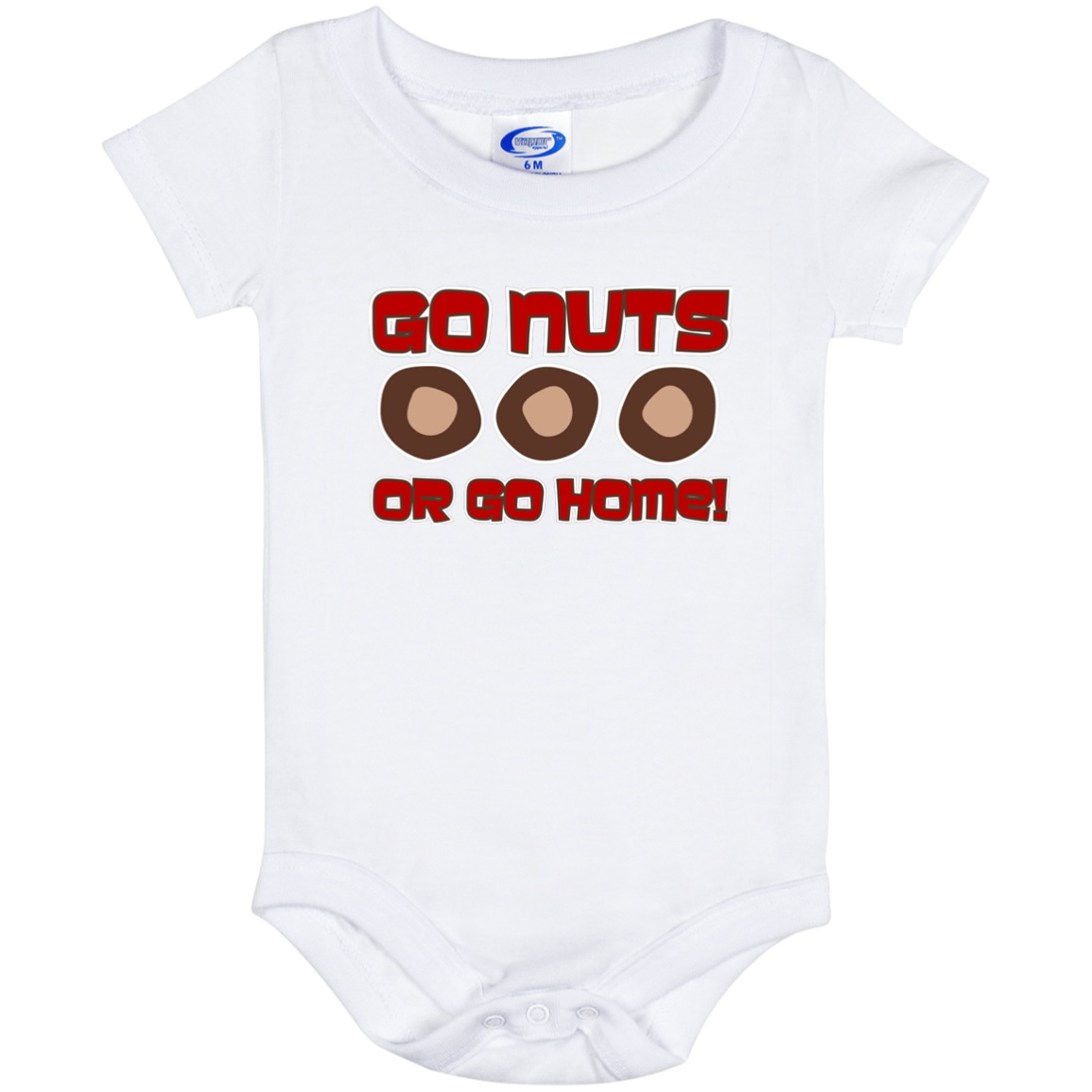 GONUTS Ohio State Baby Onesie 6 Month