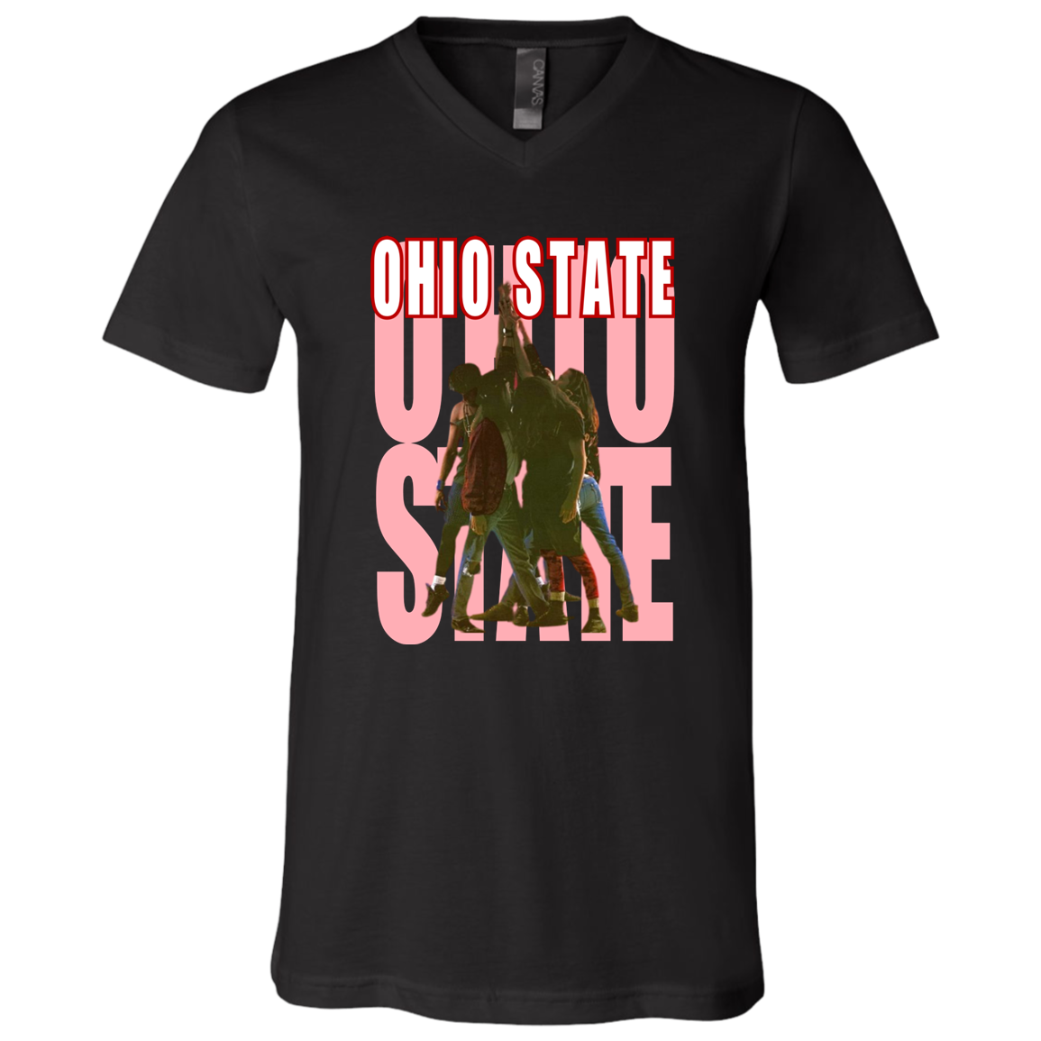 PJOHIO Ohio State Unisex Jersey SS V-Neck T-Shirt