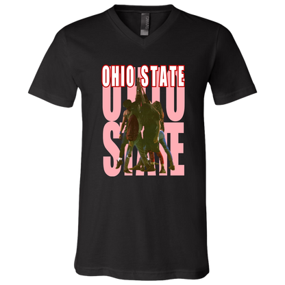 PJOHIO Ohio State Unisex Jersey SS V-Neck T-Shirt