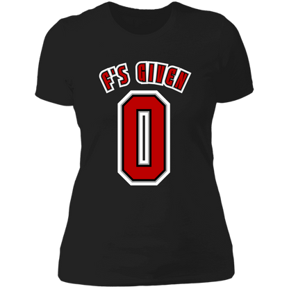 F'SGIVEN + SCHEDULE Ohio State Ladies' Boyfriend T-Shirt