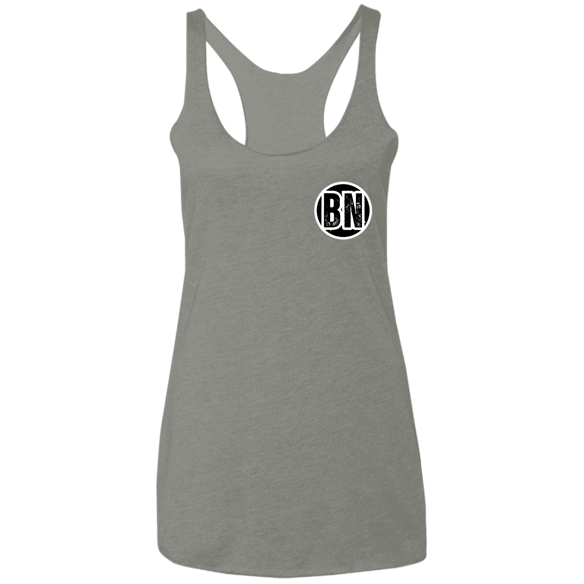 BUCK OFF Ohio State Ladies' Triblend Racerback Tank