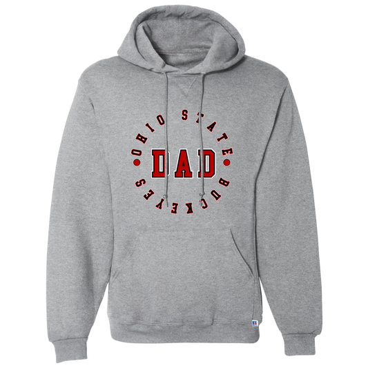 DAD Ohio State Dri-Power Fleece Pullover Hoodie