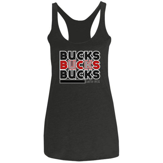 BUCKS Ohio State Ladies' Triblend Racerback Tank