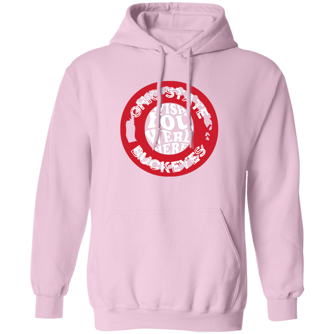 WISH Ohio State Pullover Hoodie