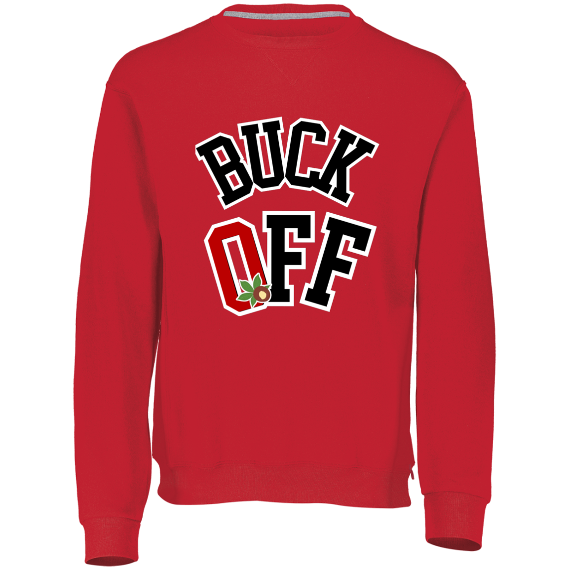 BUCKOFF Ohio State Youth Dri-Power Fleece Crewneck Sweatshirt