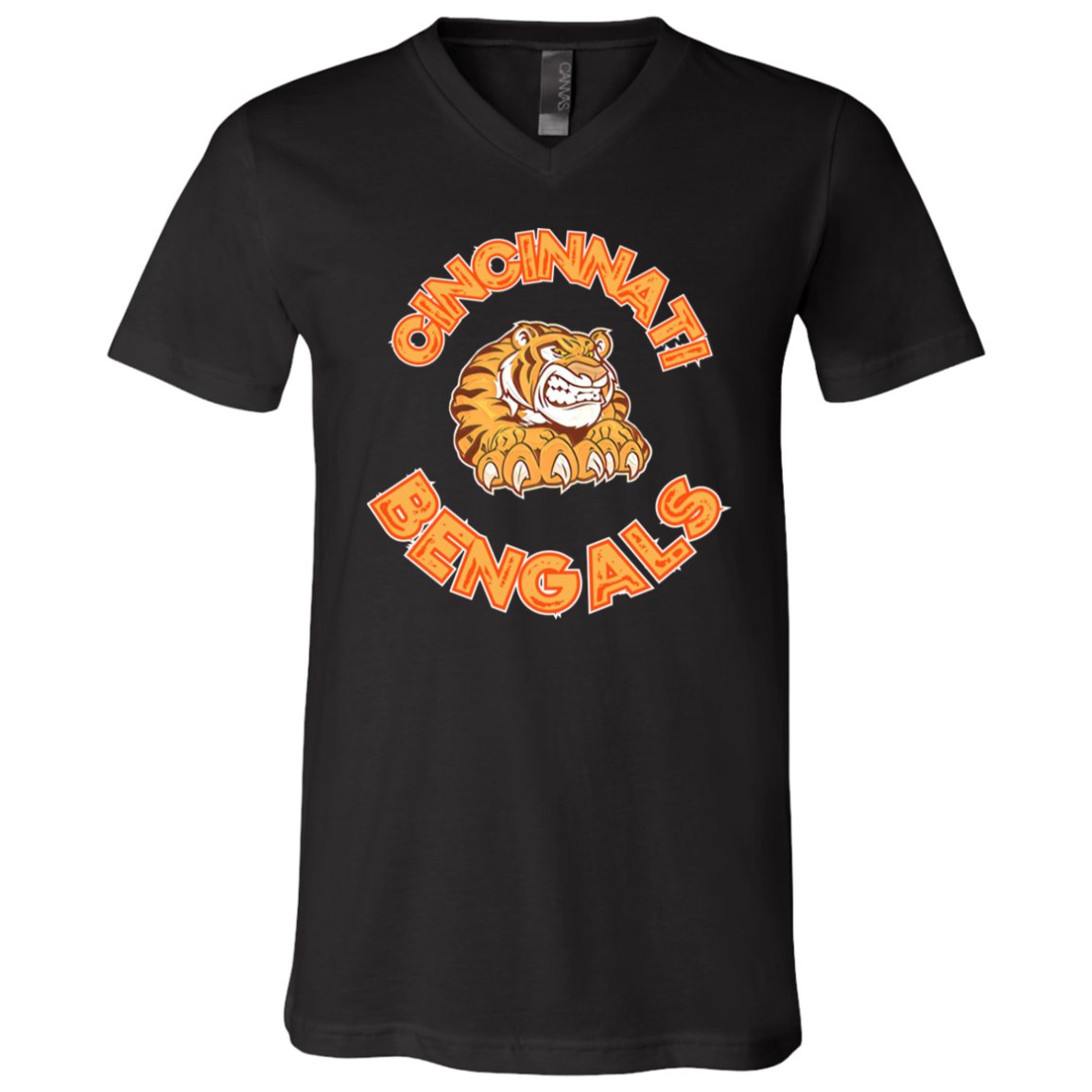 Cincinnati RETRO Unisex Jersey SS V-Neck T-Shirt