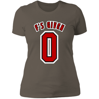 F'SGIVEN + SCHEDULE Ohio State Ladies' Boyfriend T-Shirt