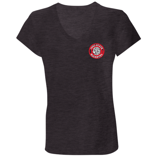 WISH Ohio State Ladies' Jersey V-Neck T-Shirt