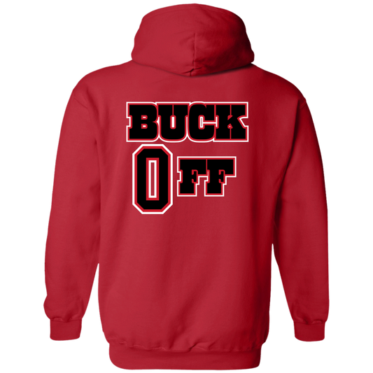 BUCKOFF Ohio State Zip Up Hooded Sweatshirt