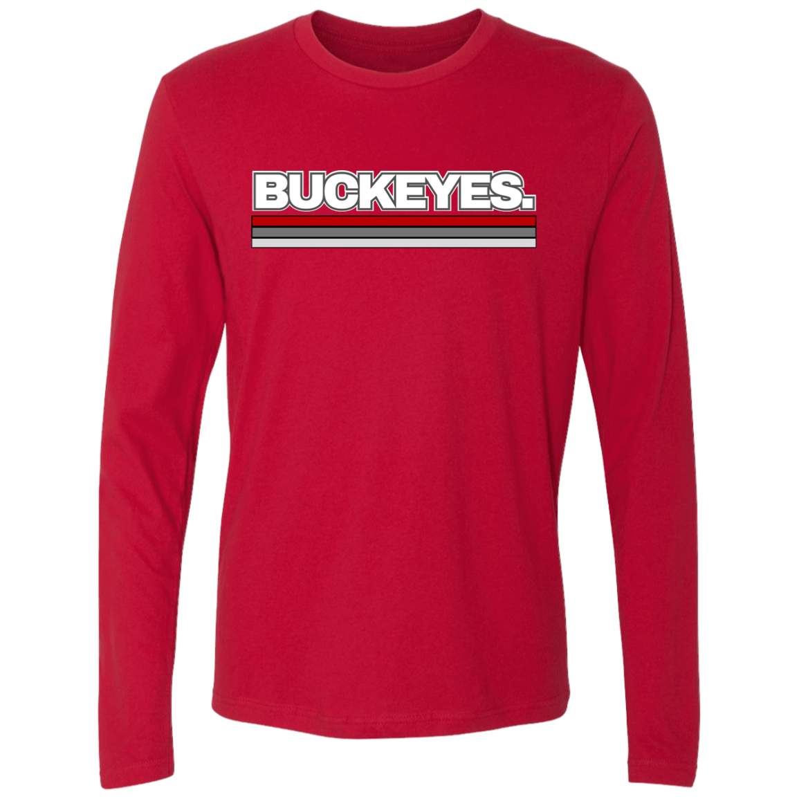 BUCKEYES. Ohio State Men's Premium LS