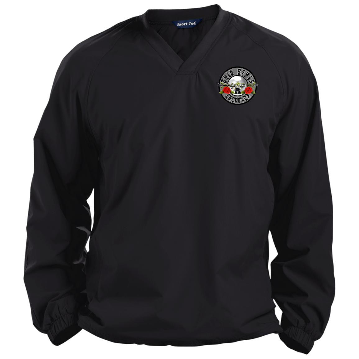 OBSESSION Ohio State Pullover V-Neck Windshirt