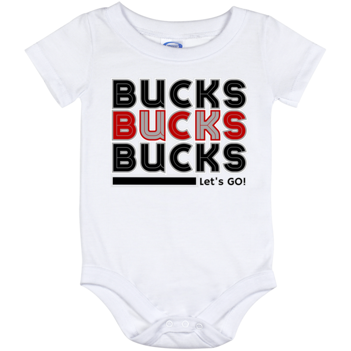 BUCKS Ohio State Baby Onesie 12 Month