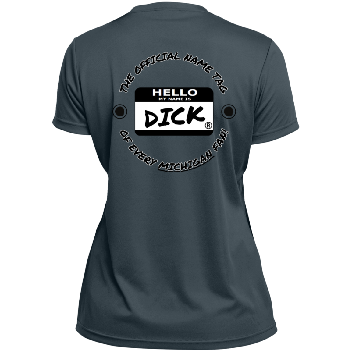 HELLO Ohio State Ladies’ Moisture-Wicking V-Neck Tee