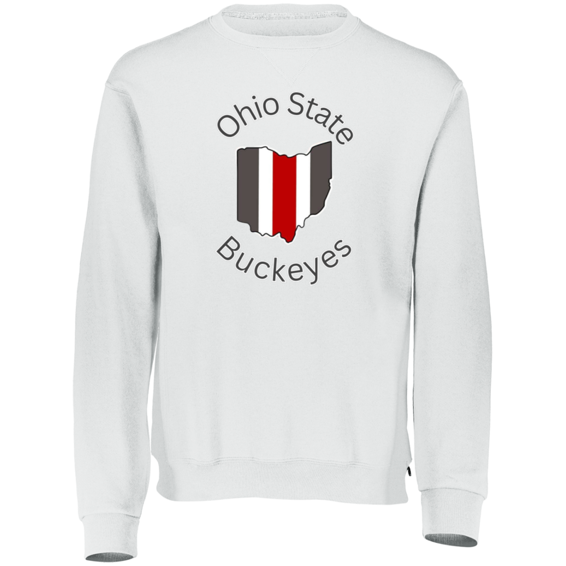 BUCKOHIO Ohio State Dri-Power Fleece Crewneck Sweatshirt