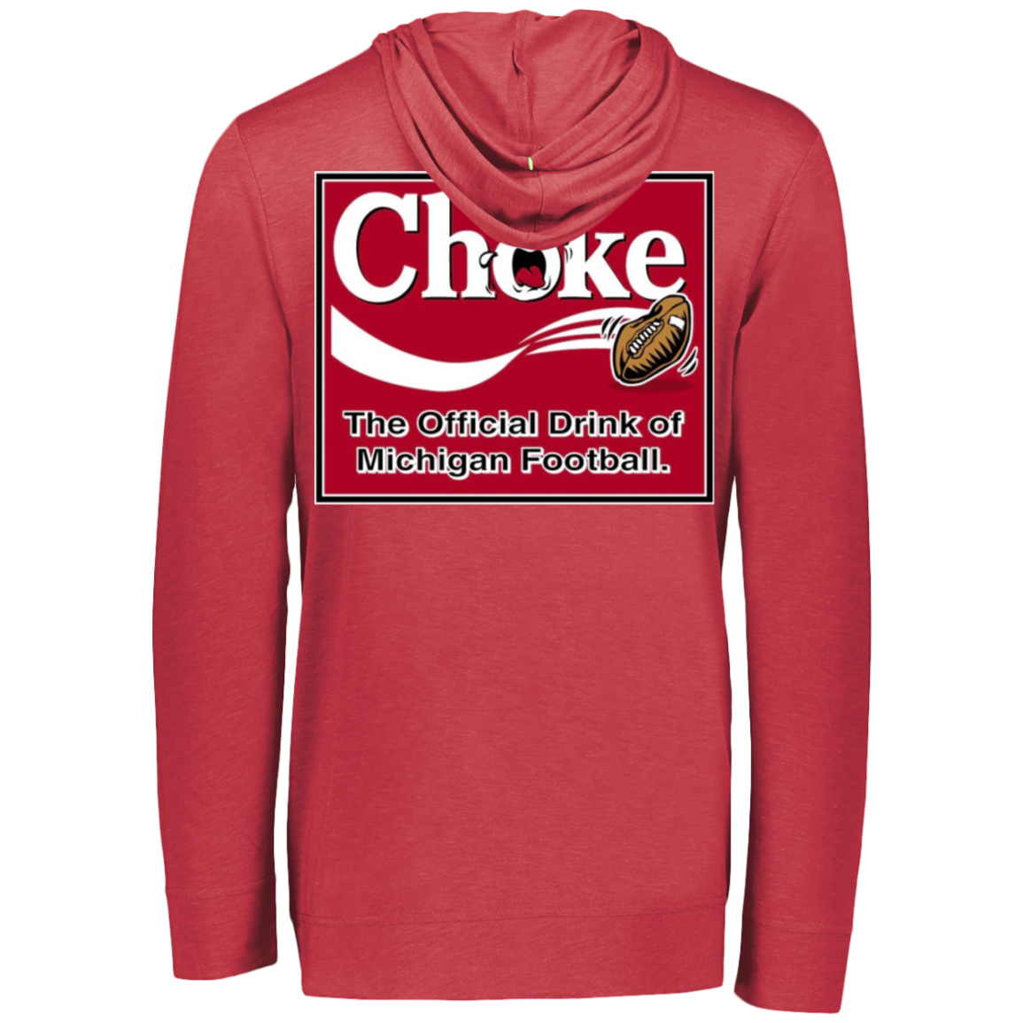 MICHIGAN CHOKE Ohio State Eco Triblend T-Shirt Hoodie