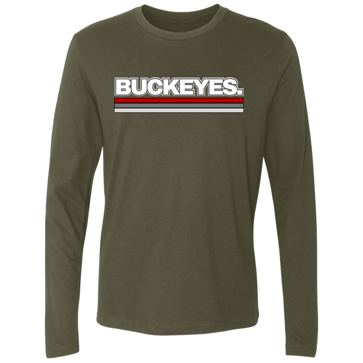 BUCKEYES. Ohio State Men's Premium LS