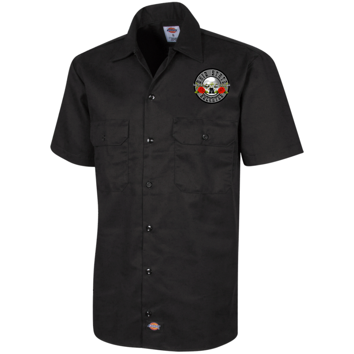 OBSESSION Ohio State Dickies Men's Short Sleeve Workshirt