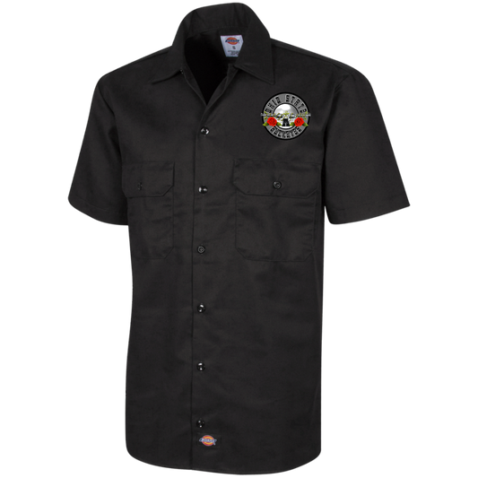 OBSESSION Ohio State Dickies Men's Short Sleeve Workshirt