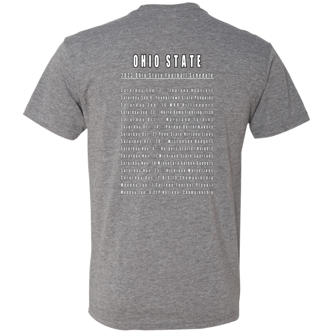 PJOHIO Ohio State Men's Triblend T-Shirt