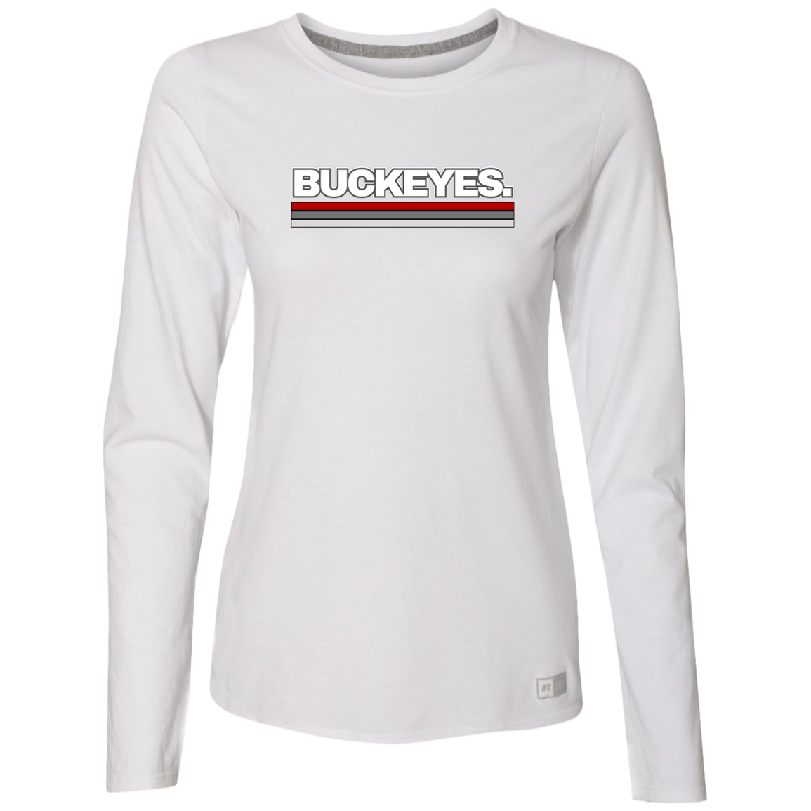 BUCKEYES. Ohio State Ladies’ Essential Dri-Power Long Sleeve Tee