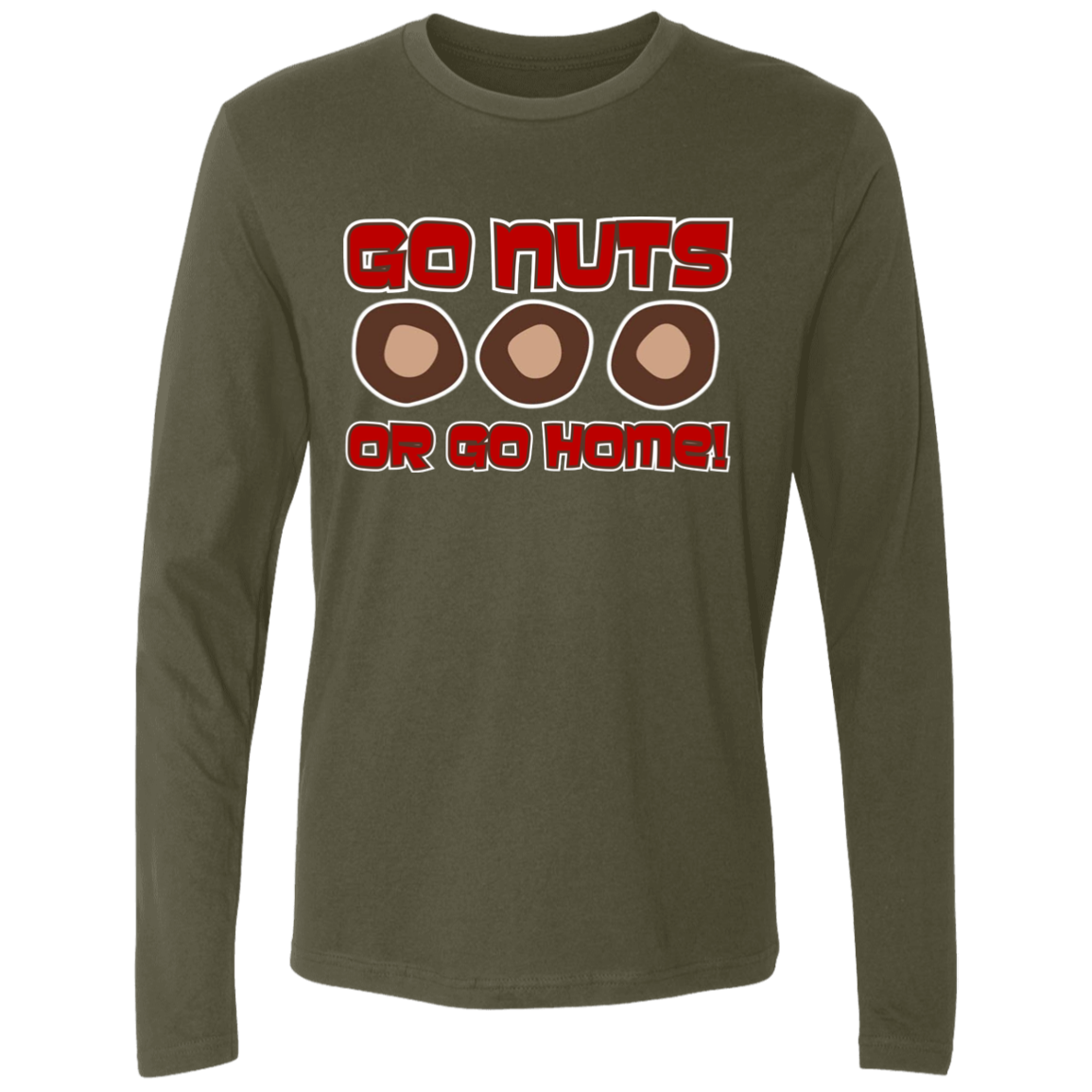 NUTS Ohio State Men's Premium LS