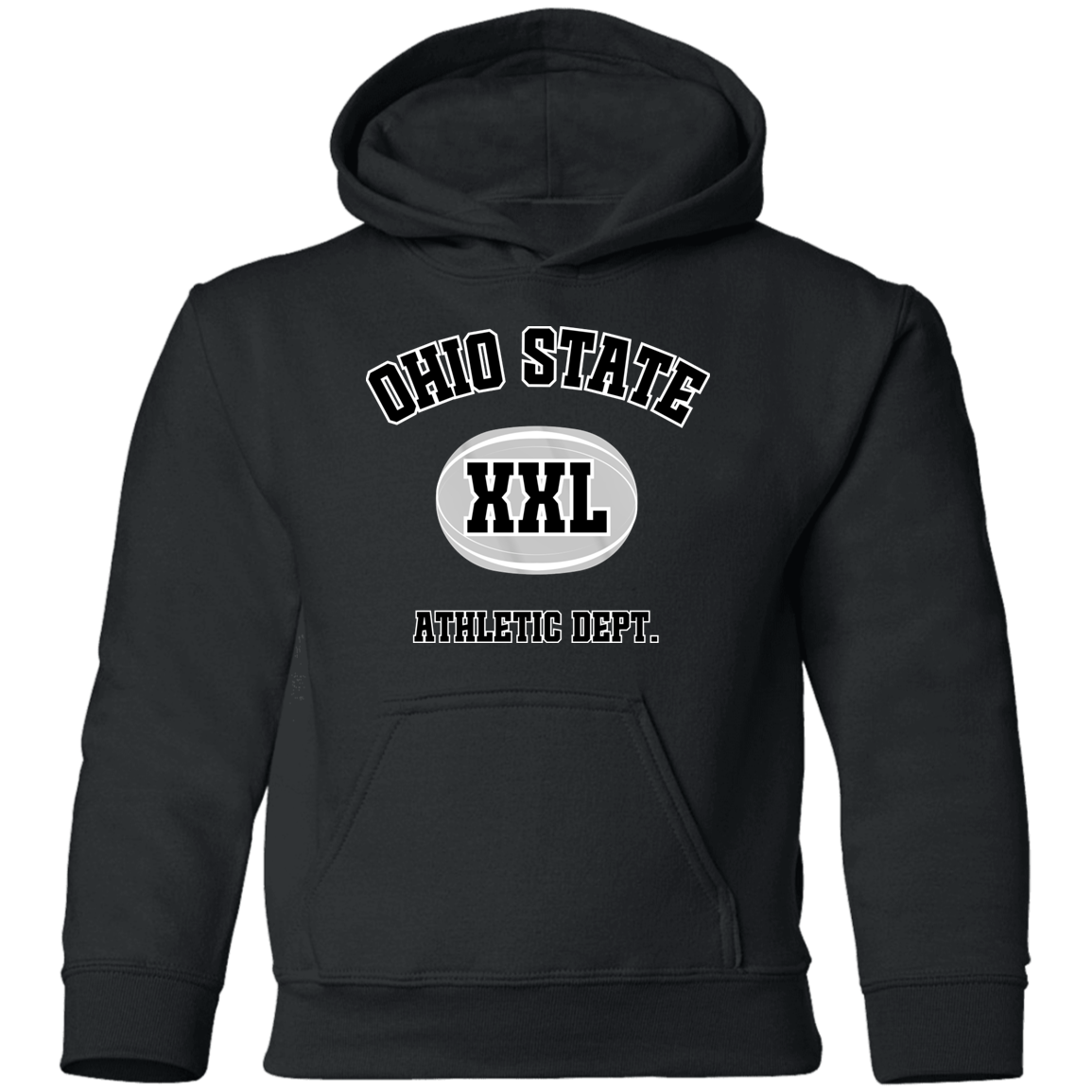 XXL Ohio State Youth Pullover Hoodie