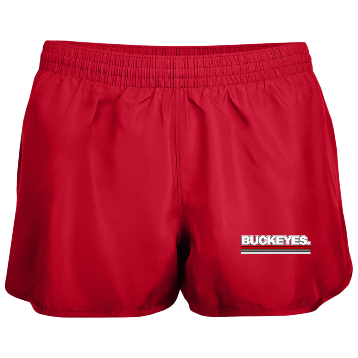 BUCKEYES. Ohio State Ladies' Wayfarer Running Shorts