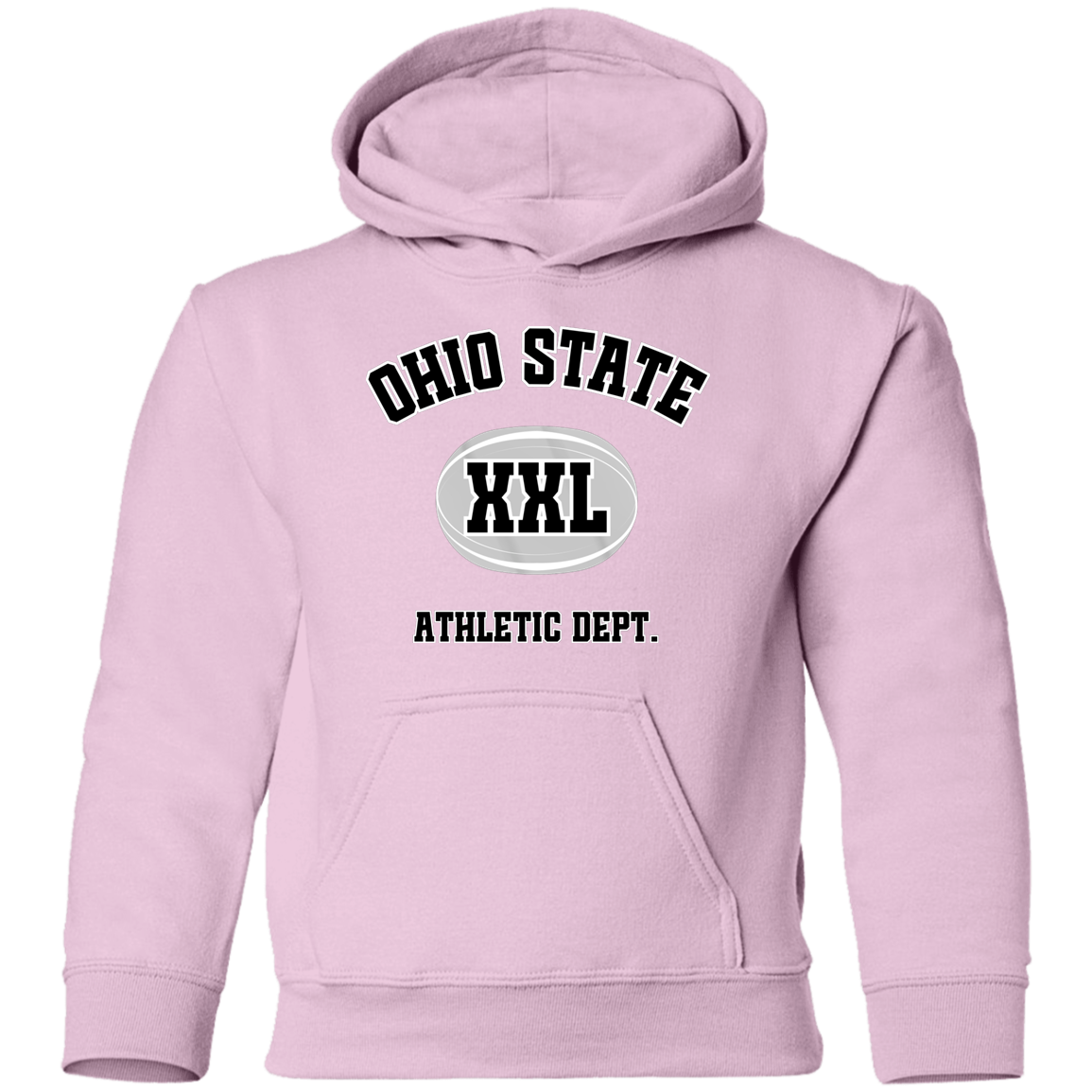 XXL Ohio State Youth Pullover Hoodie