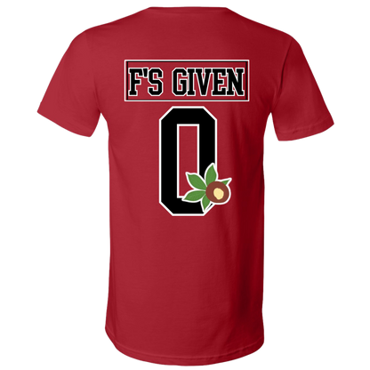 GIVEN'S Ohio State Unisex Jersey SS V-Neck T-Shirt