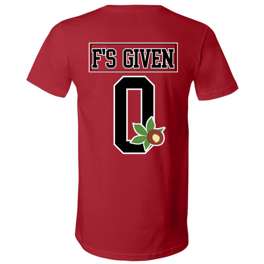 GIVEN'S Ohio State Unisex Jersey SS V-Neck T-Shirt