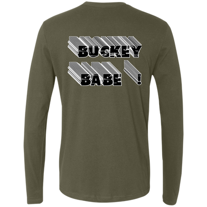 BUCKEYEBABE Ohio State Men's Premium LS