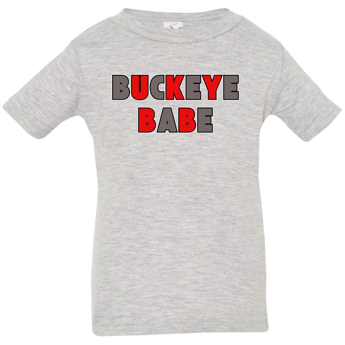 BUCKBABE Ohio State Infant Jersey T-Shirt